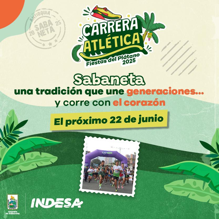 La Carrera Atlética Fiestas del Plátano 2025 ya es una realidad