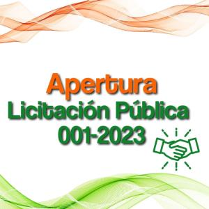Apertura del proceso de selección de contratista.